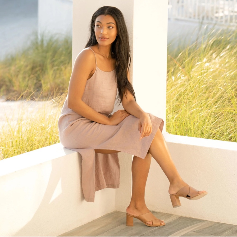 NEW IN BOX! Nisolo Tan Leather Mules - Picture 9 of 16